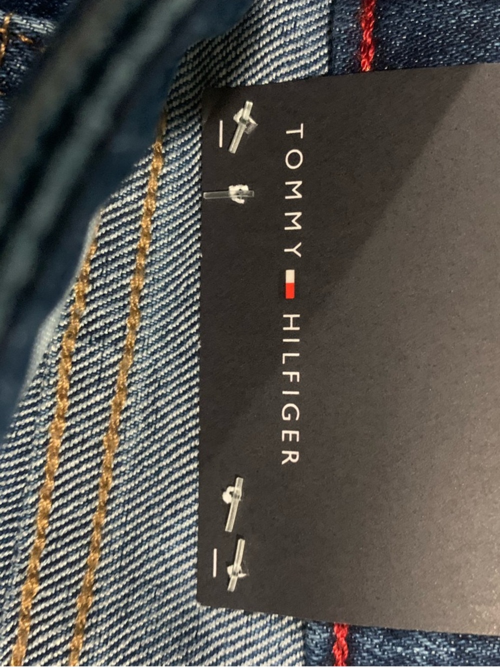 Tommy Hilfiger Dark Blue Boot-Cut Jeans - Picture 4 of 5